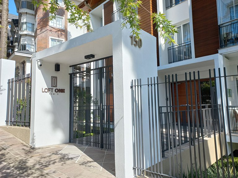 Apto Confortável 5 min da Rua Coberta Loft One 107
