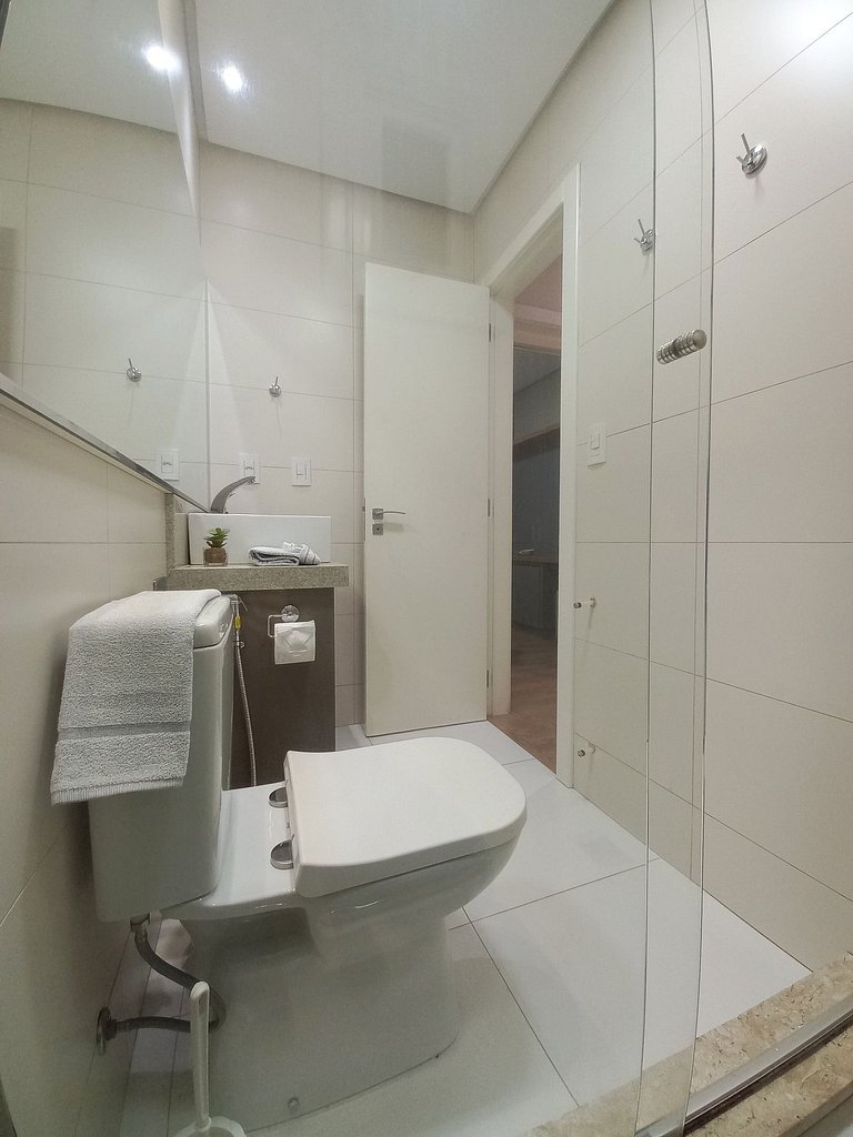 Apto Confortável 5 min da Rua Coberta Loft One 107