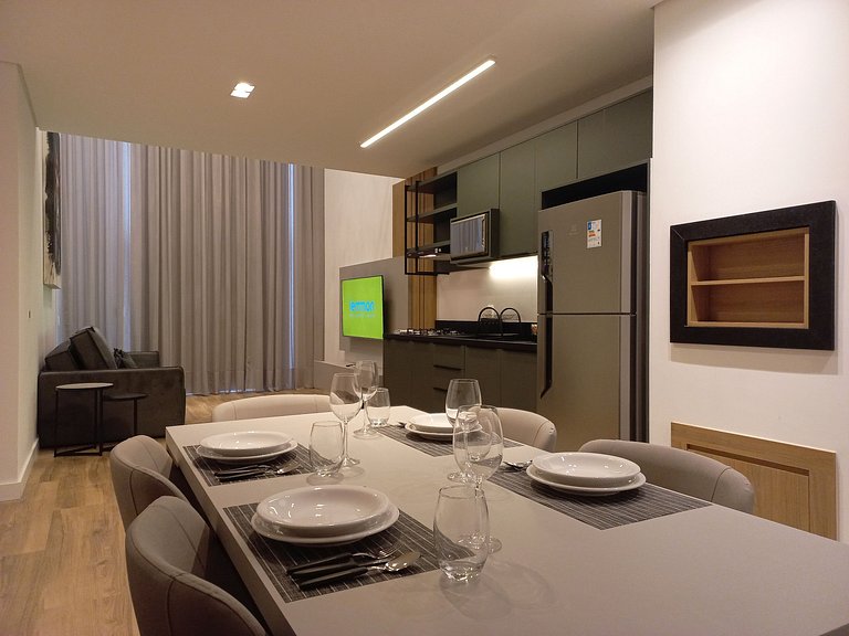 Blume 26 Fully Equipped Apartment in Downtown Gramado