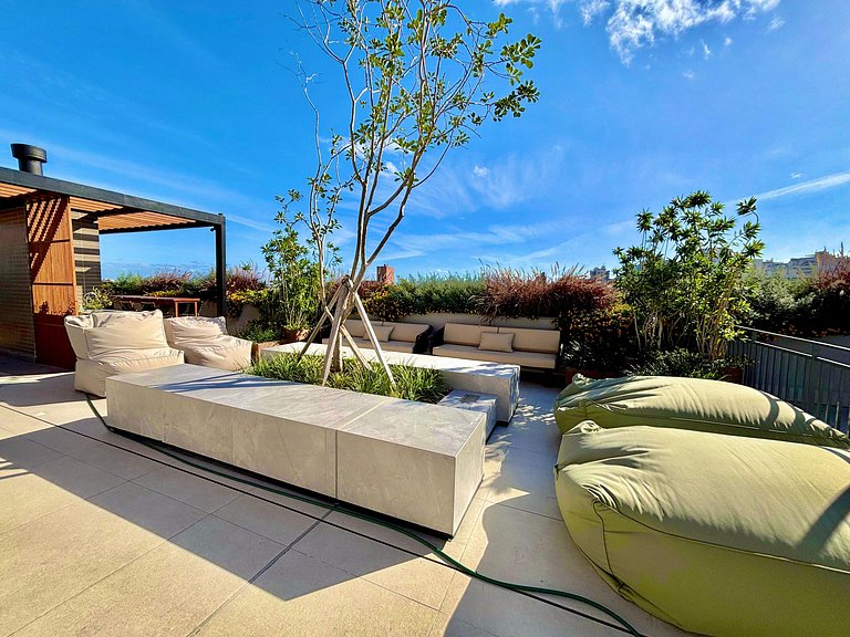 Skyline 905 completo en condominio espectacular