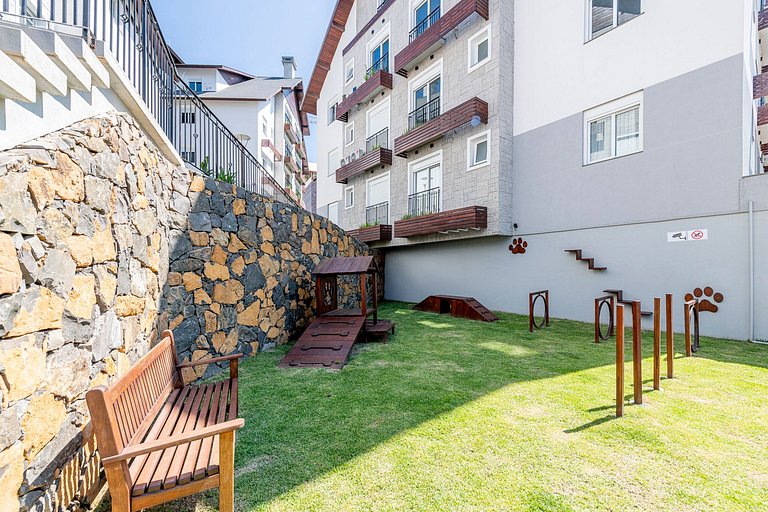 Aire 107C Apartamento Super decorado em Gramado