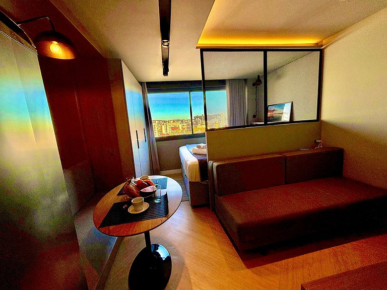 Skyline 905 completo en condominio espectacular