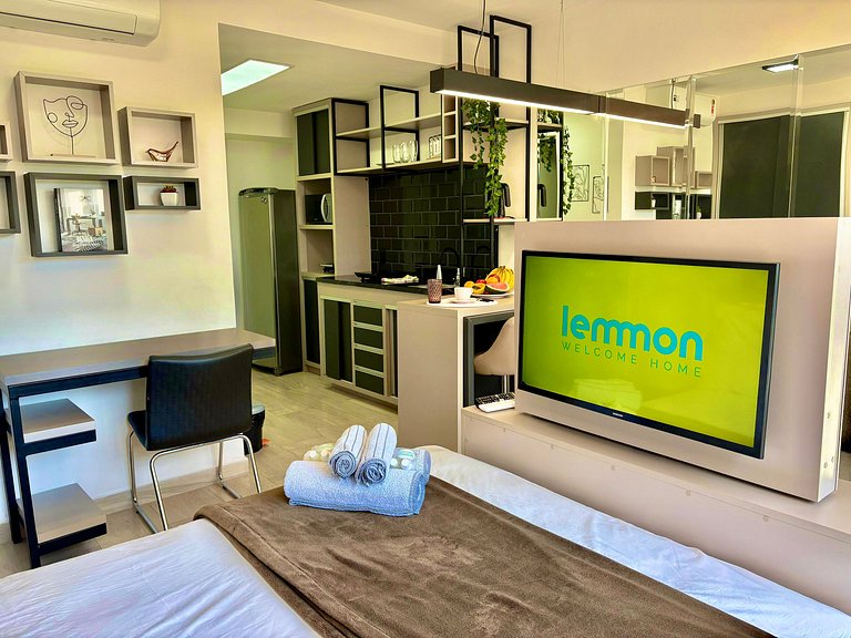 Connect 203 - Hermoso estudio cerca de la PUC