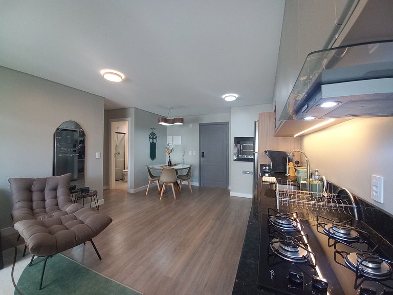 Aire 107C Apartamento Super decorado em Gramado