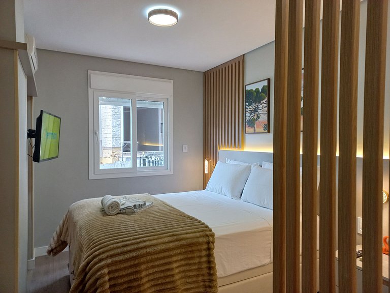 Aire 107C Apartamento Super decorado em Gramado