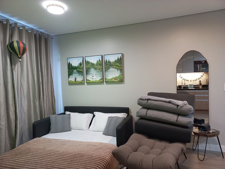 Aire 107C Apto Super Decorado em Gramado