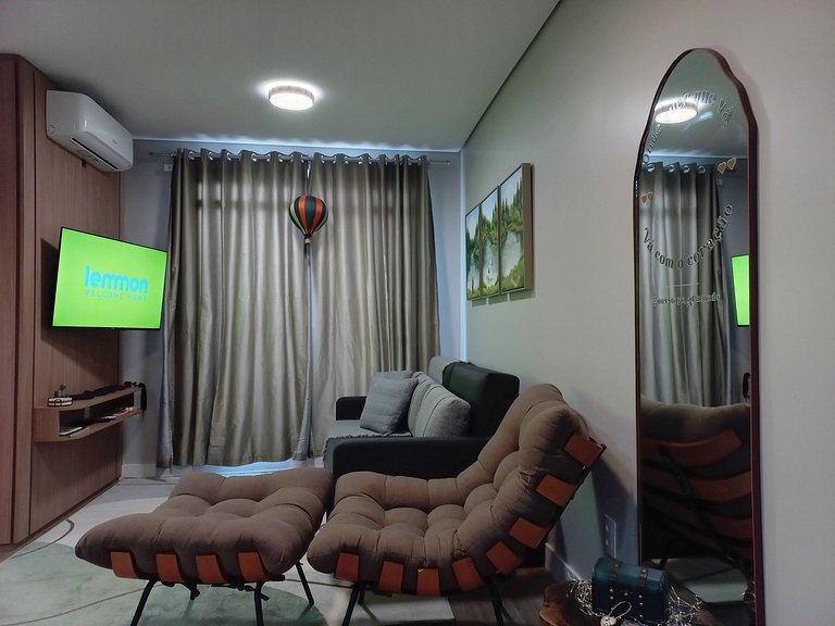 Aire 107C Apto Super Decorado em Gramado