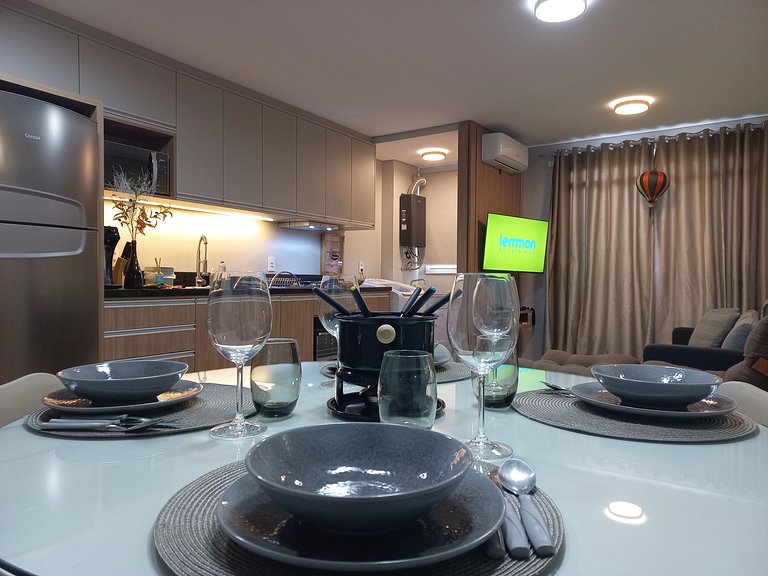 Apartamento Aire 107C Super Decorado en Gramado