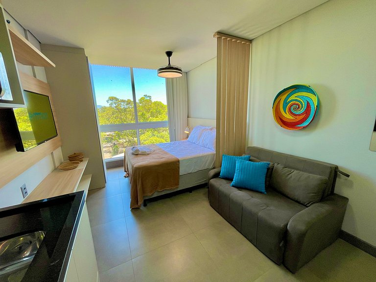 Livin' Resort Home - 617/1 Apto Aconchegante