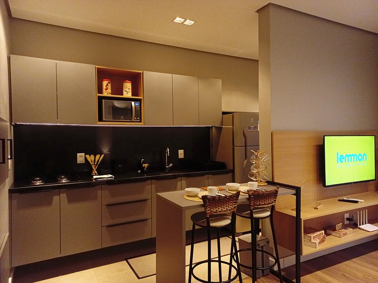 Blume 23 Apto Completo No Centro de Gramado