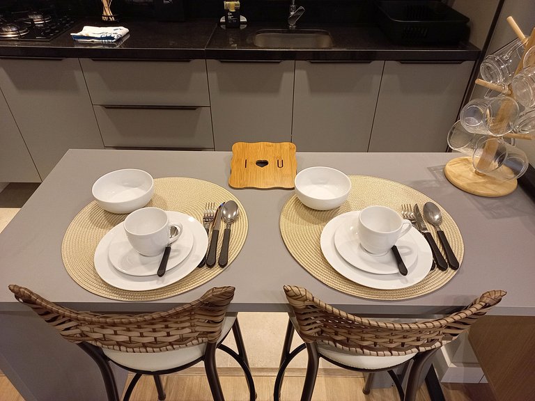 Blume 23 Apto Completo No Centro de Gramado