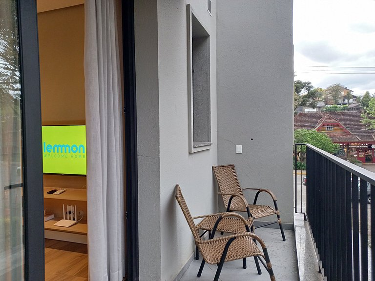 Blume 23 Apto Completo No Centro de Gramado