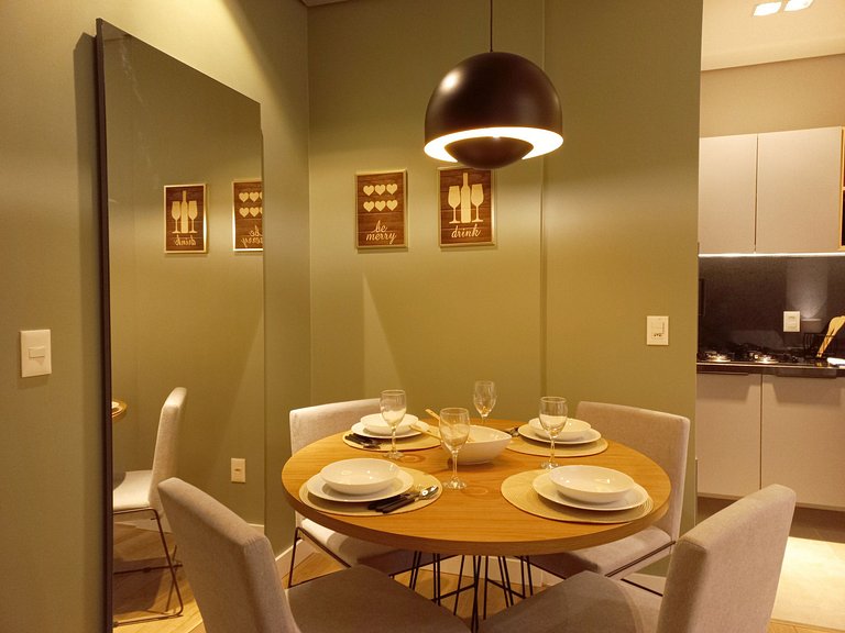 Blume 23 Apto Completo No Centro de Gramado