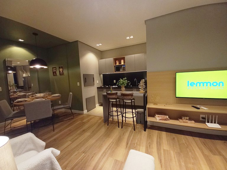 Blume 23 Apto Completo No Centro de Gramado