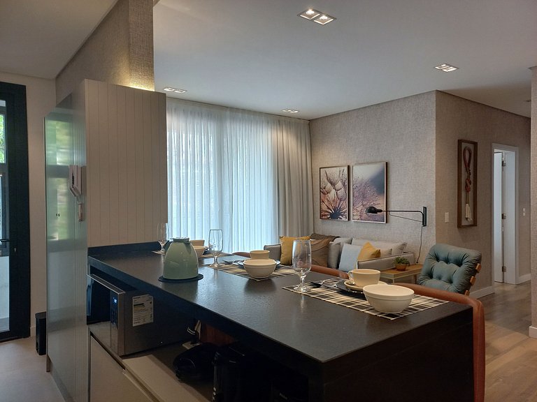 Blume 24 Modern Apartment in Downtown Gramado