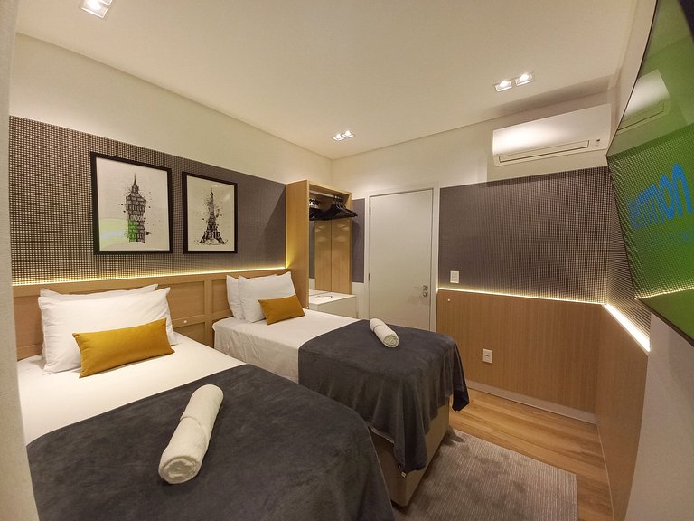 Blume 24 Modern Apartment in Downtown Gramado