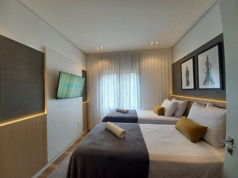 Blume 24 Modern Apartment in Downtown Gramado