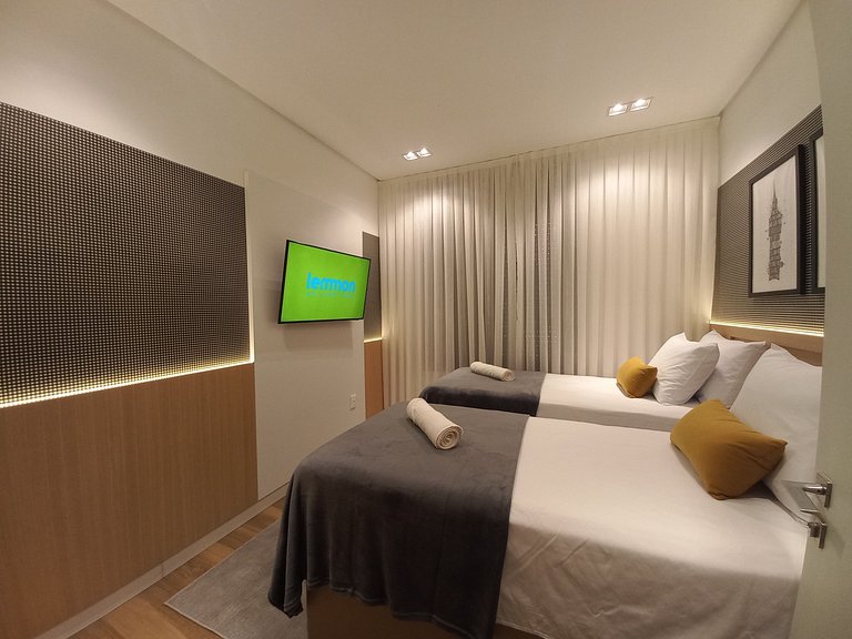 Blume 24 Modern Apartment in Downtown Gramado