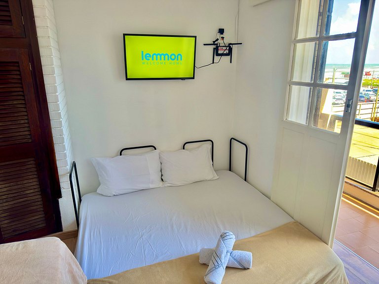 Aymoré 321 com Varanda e Vista Mar – Centro Capão