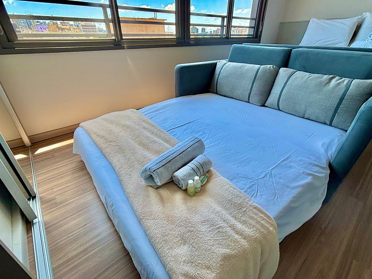Loft JP 1117, in front of Redenção Park