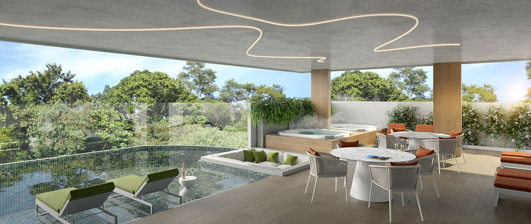 LIV Exclusive Flat 507– 2 minutes from Bombas Beach