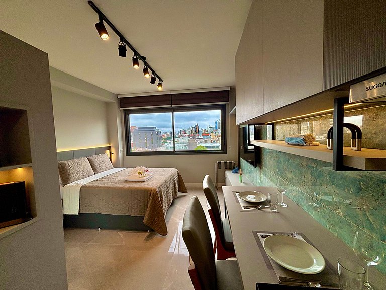 Skyline 721- Aconchegante e Completo