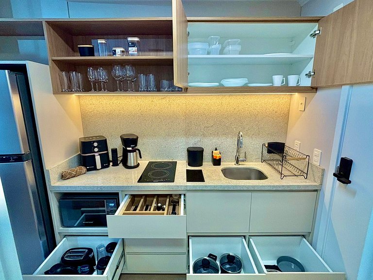 Skyline 218 - Aconchegante e Confortável