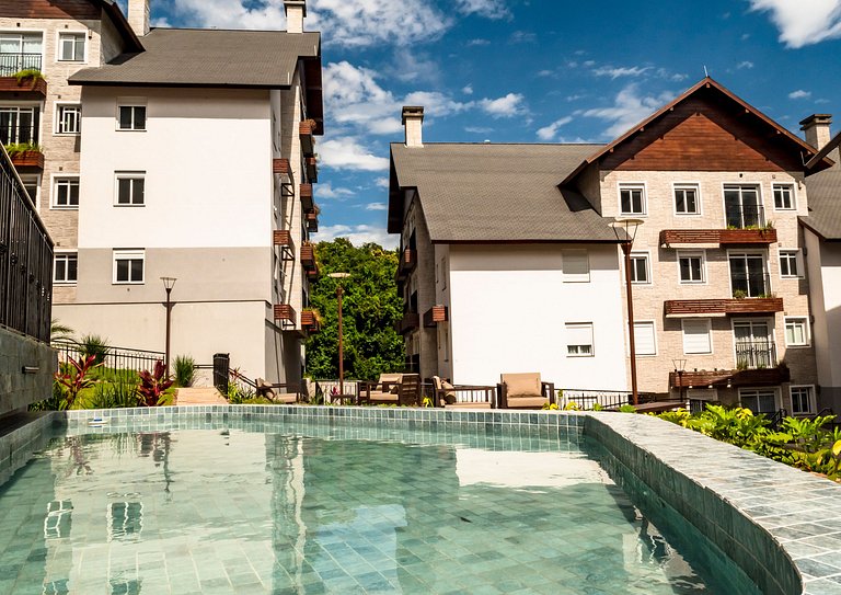 Aire 304B Conforto e Piscina Aquecida em Gramado