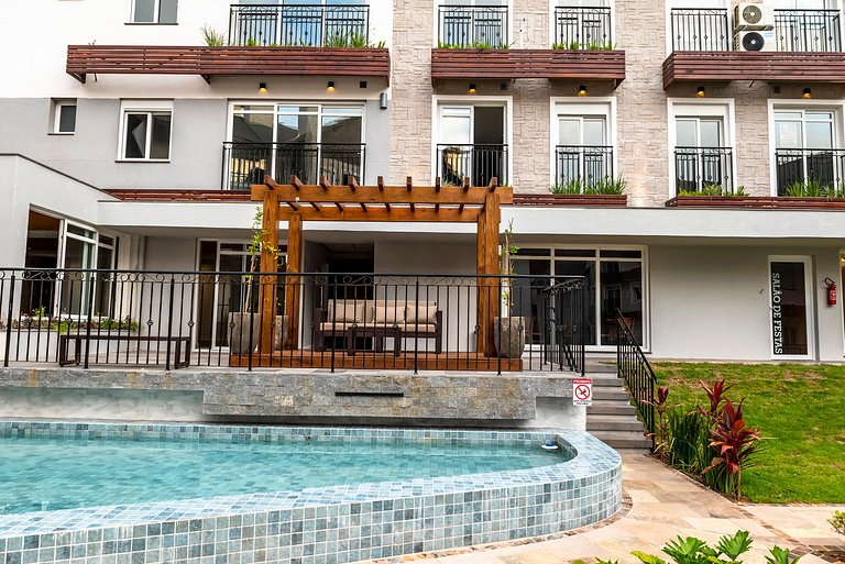 Aire 304B Conforto e Piscina Aquecida em Gramado